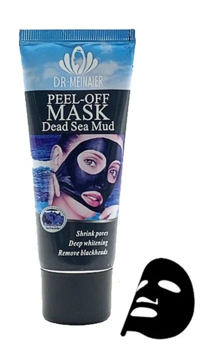 Máscara Removedora de Cravos Clareadora  Lama do Mar Morto 60 ml + Pincel Aplicador Clareador dos  Poros  produtos da pele